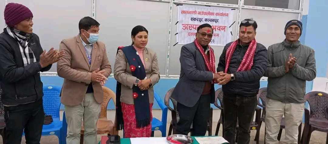 लालझाडीमा पालिका स्तरिय अस्पताल अब छिट्टै सञ्चालन हुने