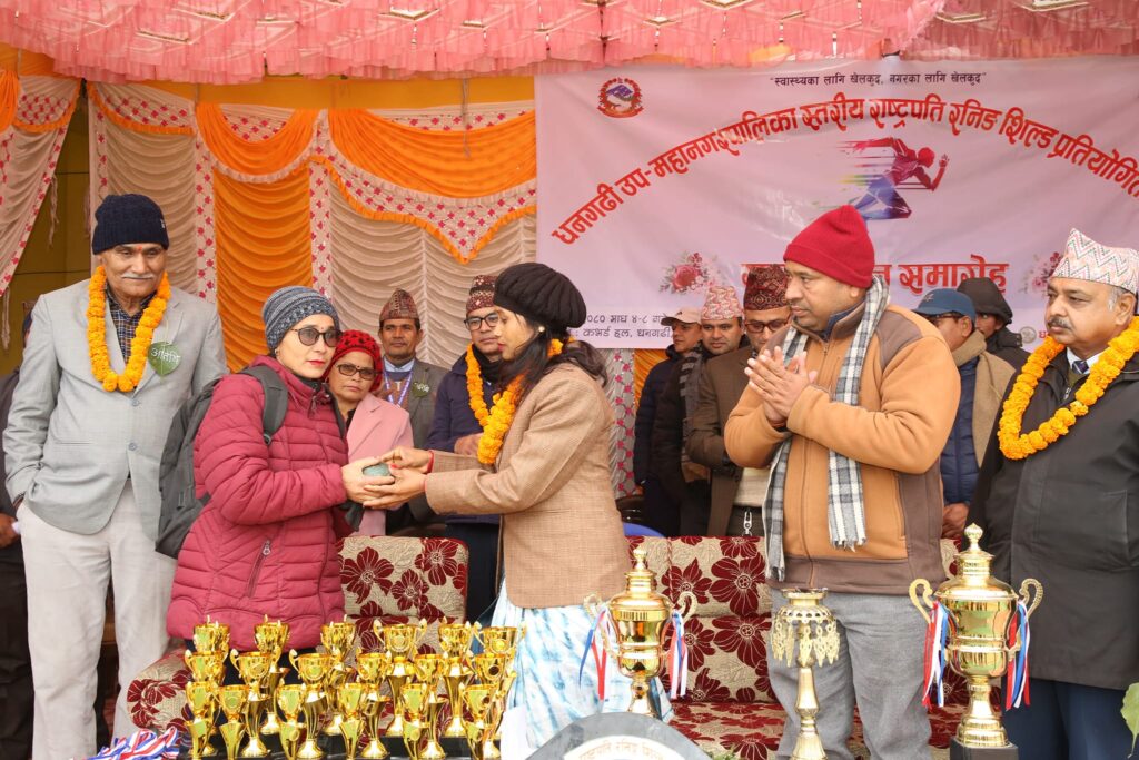 धनगढीमा आजदेखि राष्ट्रपति रनिङ शिल्ड प्रतियोगिता सुरु