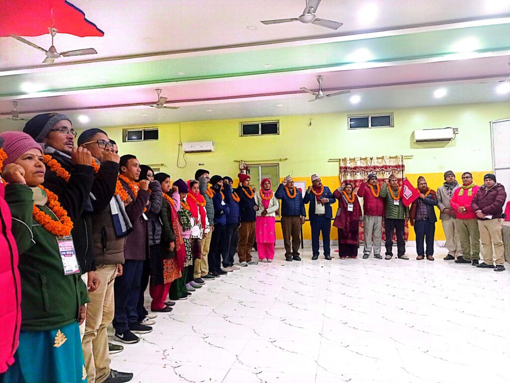 नेपाल राष्ट्रिय शिक्षक संगठन सुदूरपश्चिमको अध्यक्षमा धमला