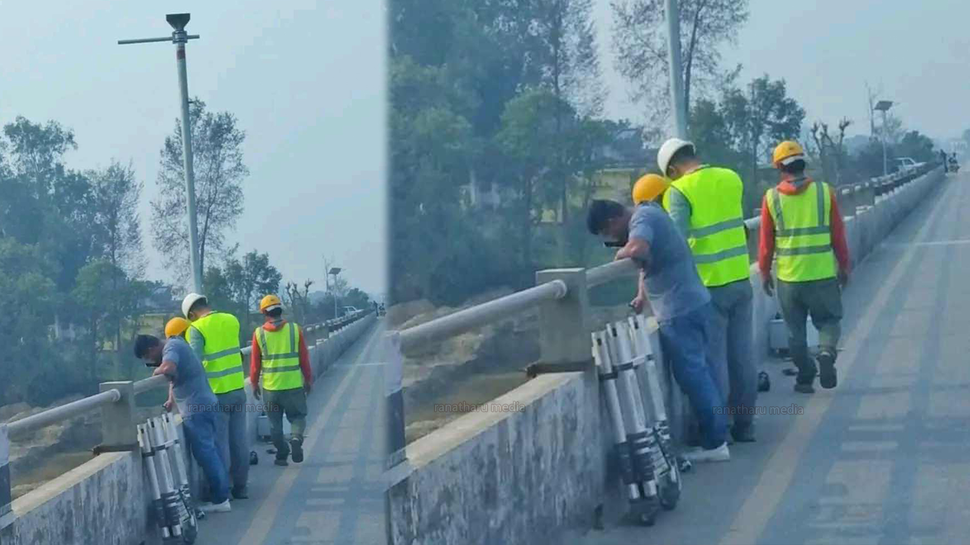 कृष्णपुरको दोदा नदीमा पूर्व सुचना प्रणाली जडान