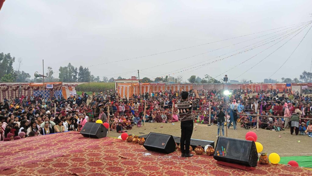 बेलाैरीकाे खुला मञ्चमा जारी माघ म्याला ०८० सम्पन्न