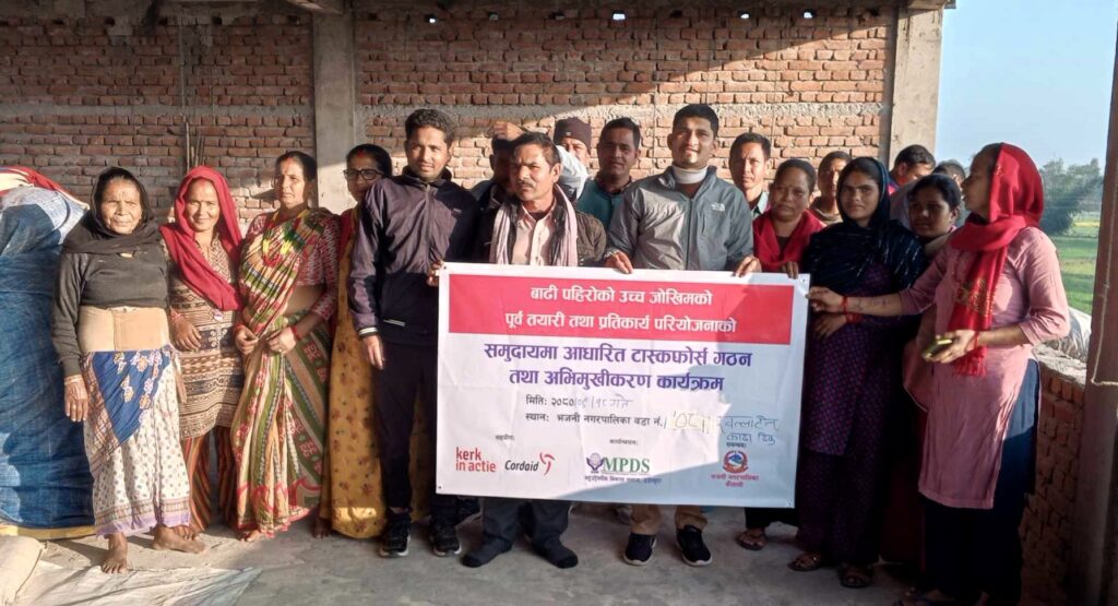 बिपदसंग जुध्न,भजनीमा टास्कफोर्स बनाईदै