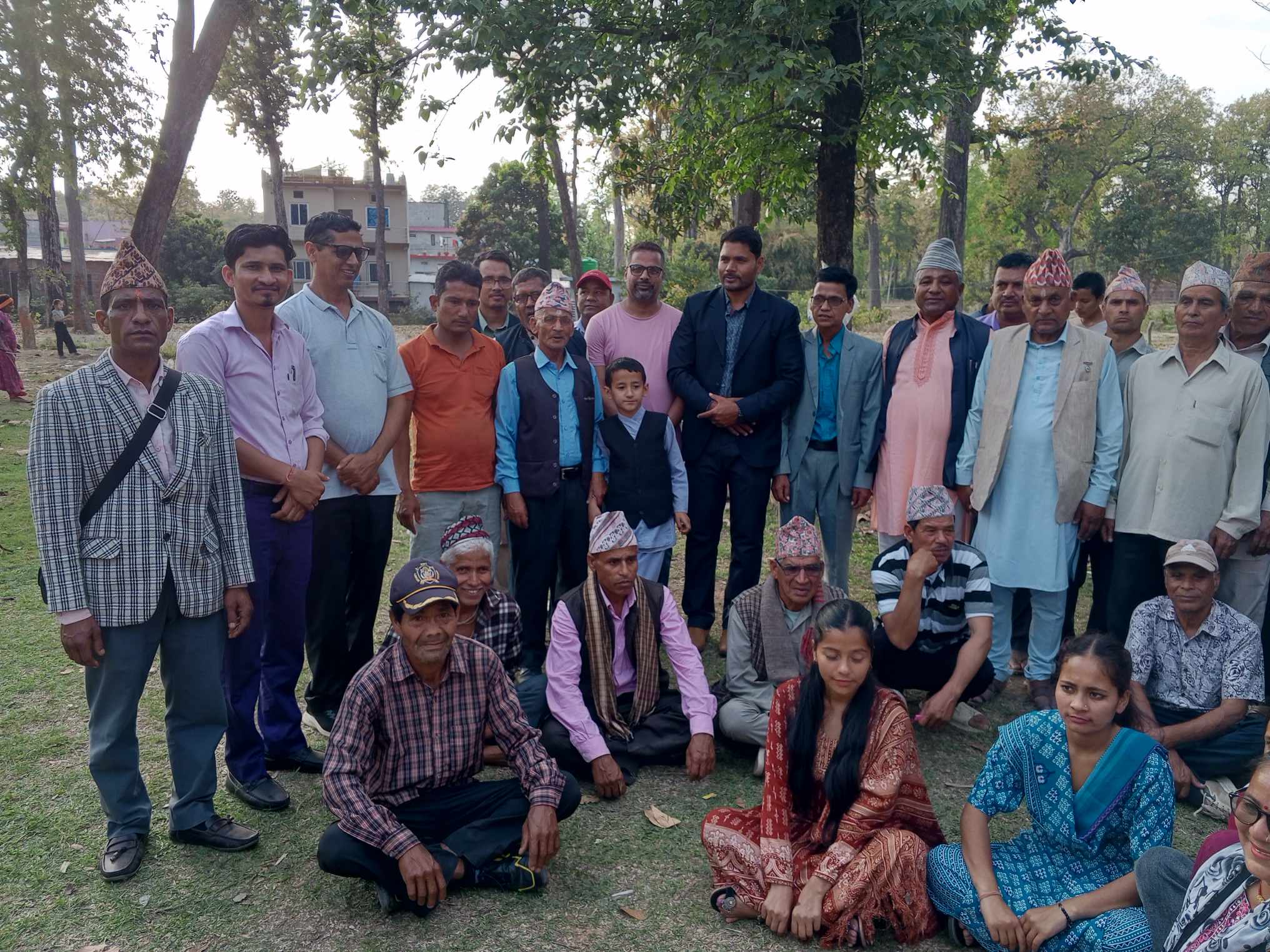 शिखर काफली समाज भजन संगीतको छायांकन