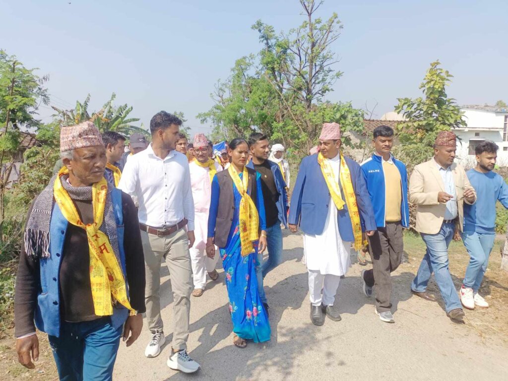 कृष्णपुरमा छाडा पशु चौपाया व्यवस्थापनका लागि महायज्ञ शुरु