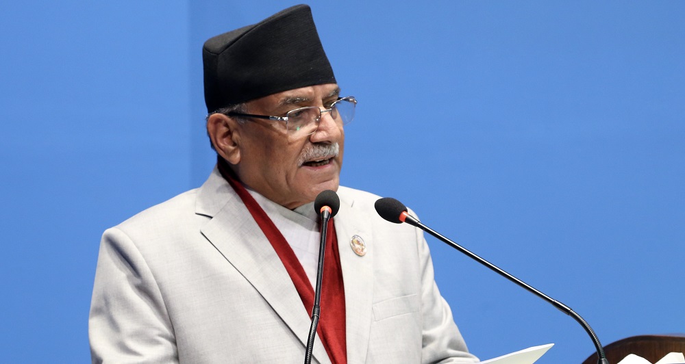 प्रधानमन्त्री प्रचण्डले तेस्रोपटक पाए बिश्वासको मत