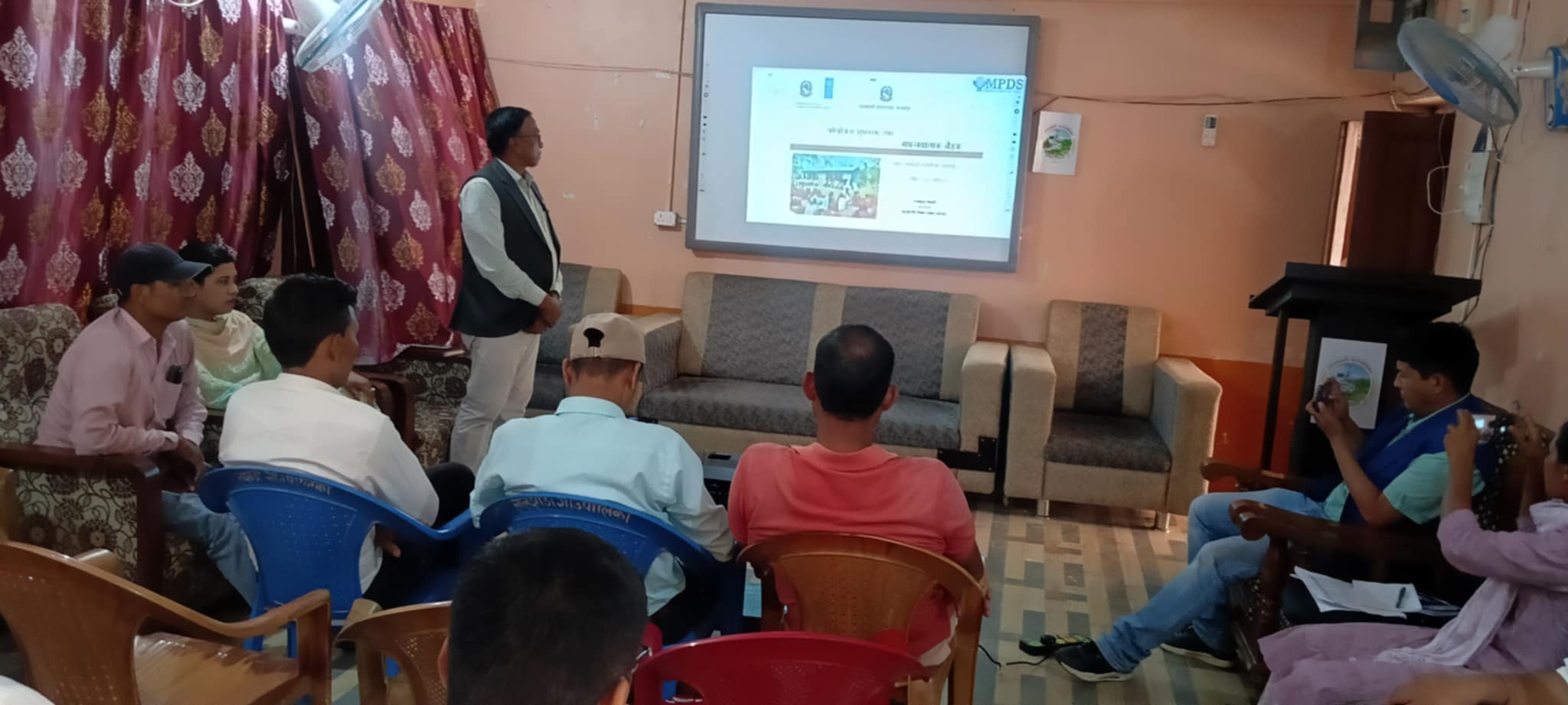 लालझाडीमा बहु – उद्येश्य विकास समाज परियोजना को शुभारंभ