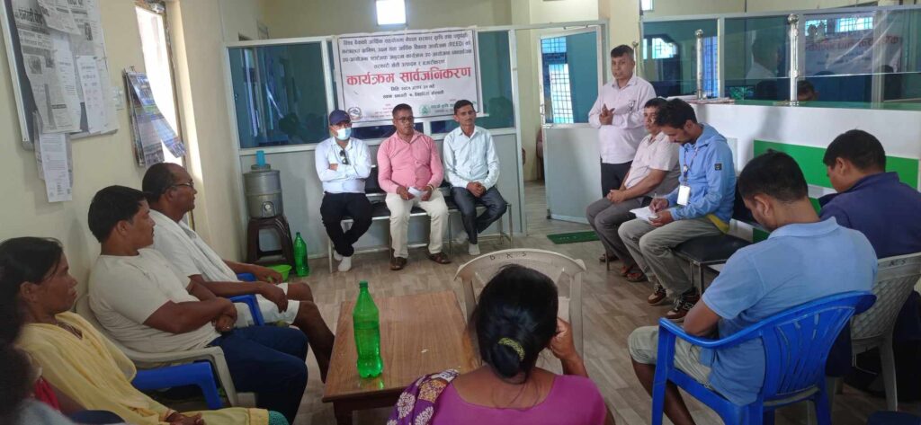 दाइजो सहकारी संस्थाले किसानहरुलाई कृषि यन्त्र हस्तान्त्रणका लागि कार्यक्रम सर्वजनिक