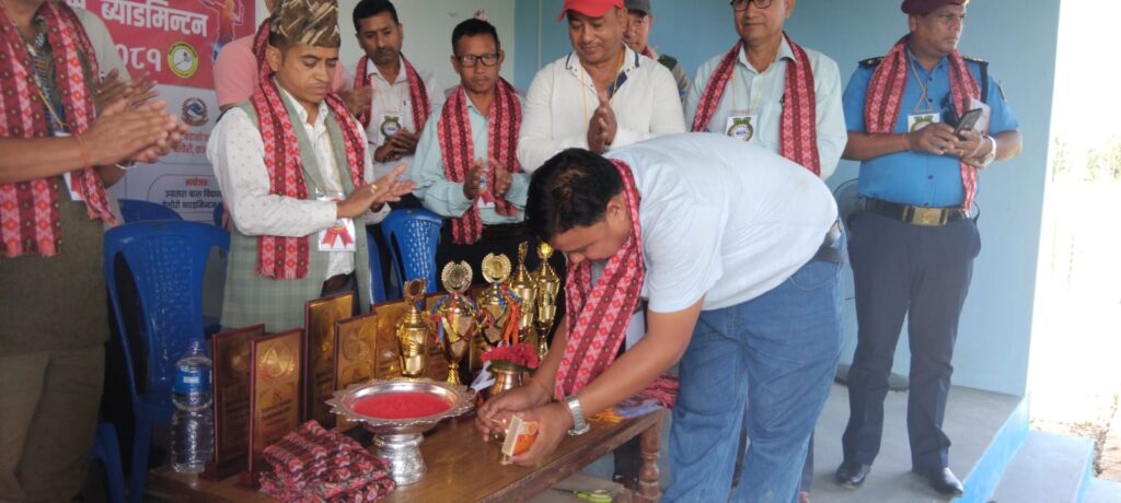 क्षेत्र नम्बर १ स्तरिय उग्रतारा बि.बि.सी ब्याडमिन्टन प्रतियोगिता सुरु