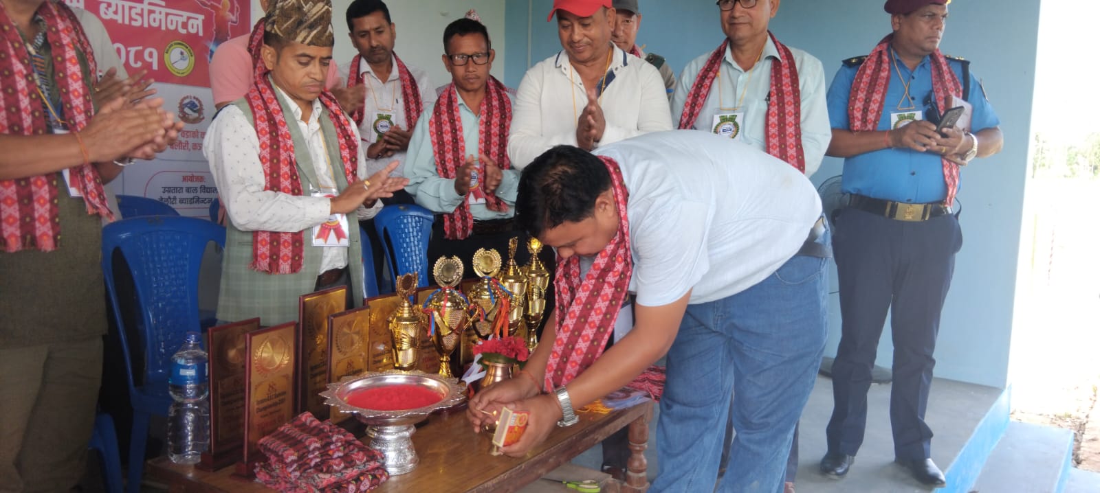 क्षेत्र नम्बर १ स्तरिय उग्रतारा बि.बि.सी ब्याडमिन्टन प्रतियोगिता सुरु