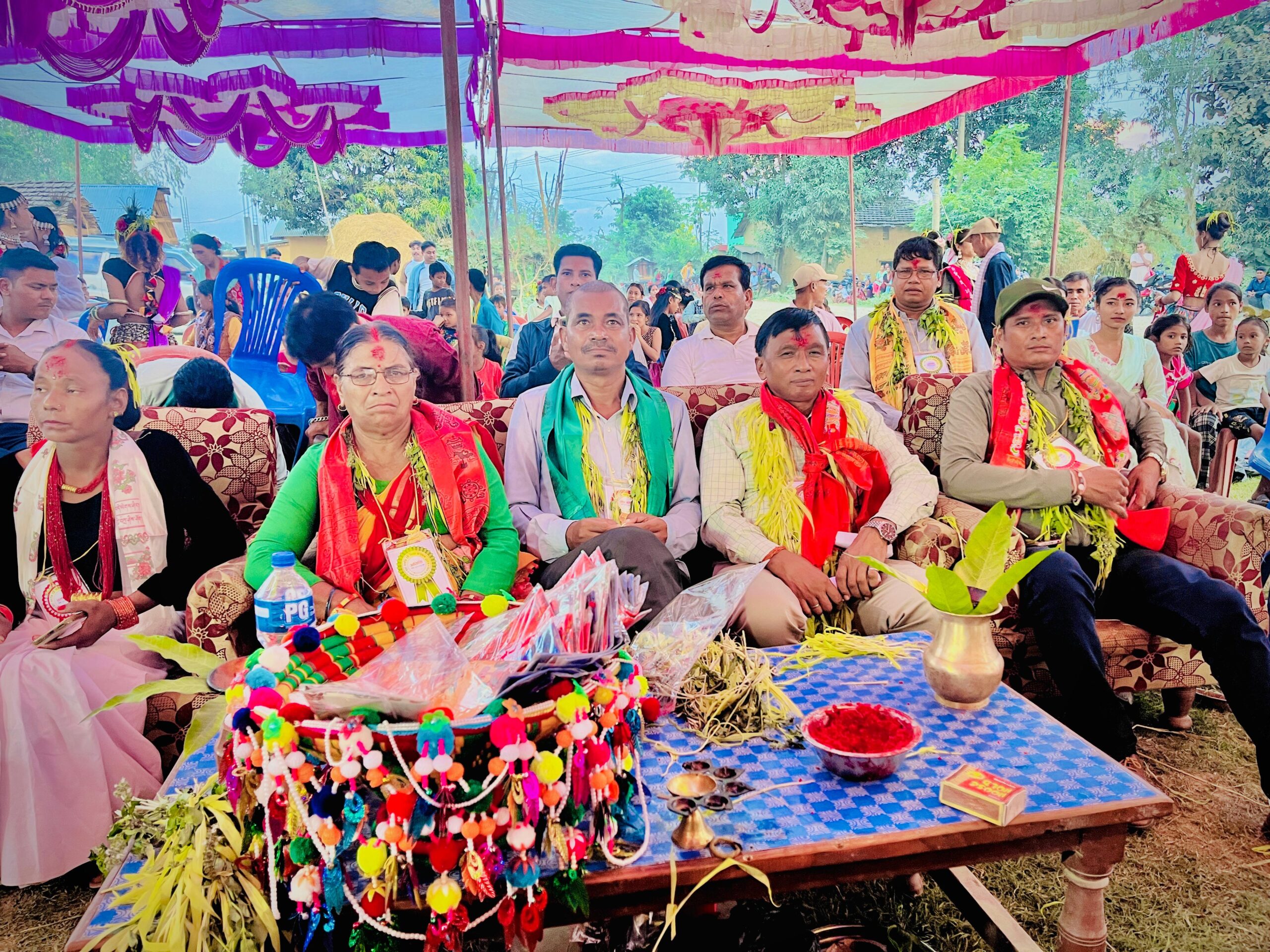 वडा स्तरीय दशैं मिलन संस्कृति कार्यक्रम लालझाडी १ मा सम्पन्न