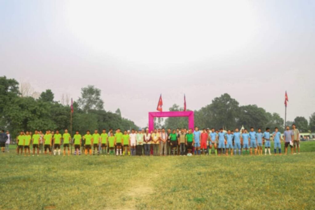 आजदेखि बेलडाँडीमा फुटबल प्रतियोगिता