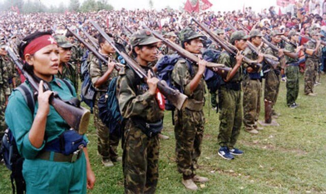 कञ्चनपुरमा पुर्व जनमुक्ति सेनाले दशैँ मिलन कार्यक्रम गर्दै