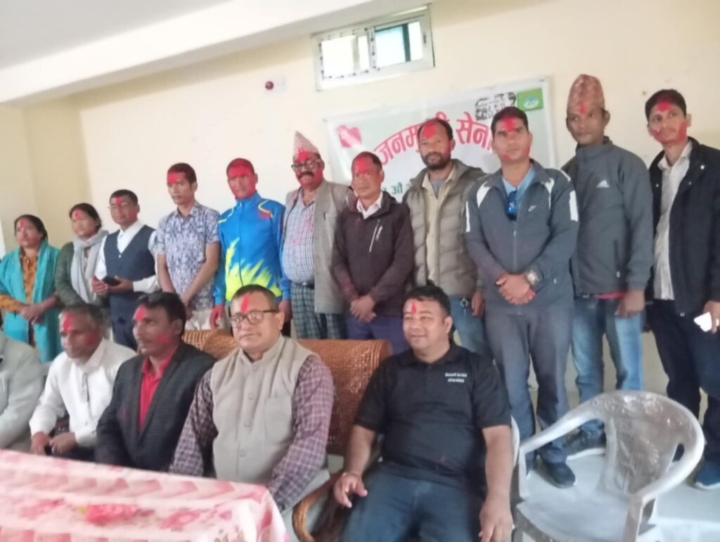 कञ्चनपुरको २३ औँ जनमुक्ति सेना दिवस भूतपूर्व जनमुक्ति सेना नेपालको अध्यक्षमा चौधरी