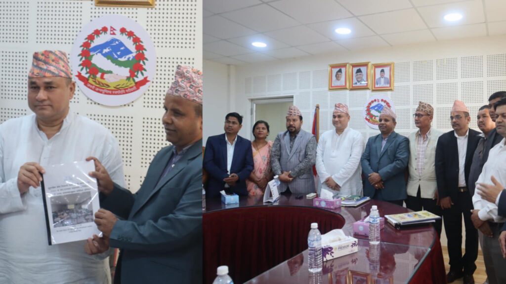 सुझाव समितिले बुझायो मुख्यमन्त्री शाहलाई प्रतिवेदन