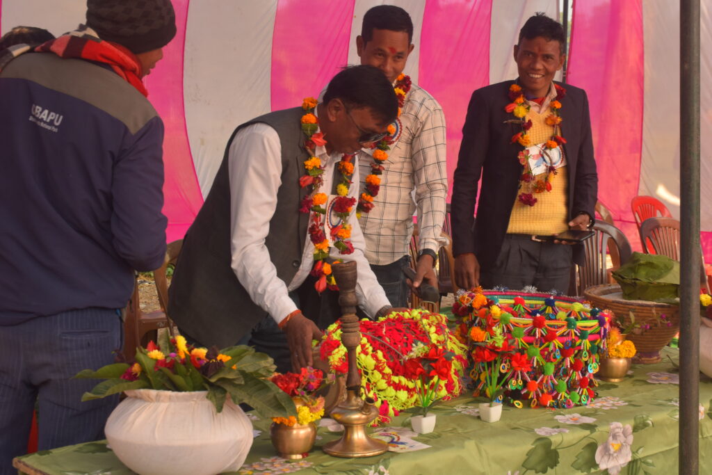 लालझाडी २ मा वडा स्तरीय तेसर माघी मिलन कार्यक्रम सम्पन्न 