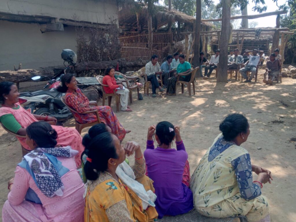 मुक्त कमैया शिबिरमा बिपद जोखिम न्यूनीकरण सम्बन्धि अभिमुखीकरण बहुउद्देश्यीय बिकास समाज(MPDS) डडेल्धुरा को आयोजनामा बिपद ब्यवस्थापन तथा जोखिम न्यूनीकरण सम्बन्धि अभिमुखीकरण कार्यक्रम