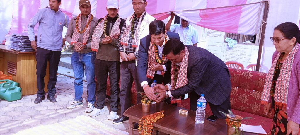 लालझाडी मा निडस् नेपाल को २६ औं स्थापना दिवसको अवसरमा आई.पी. एम. कृषक पाठशाला समापन