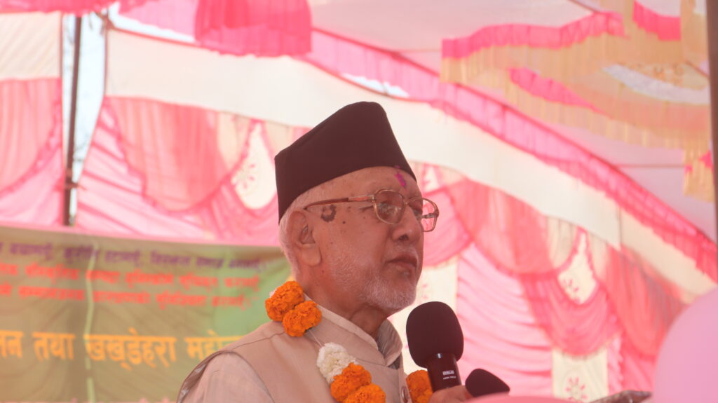 राना थारु समाजको संस्कृति र पहिचानलाई चिनाउन आवश्यक छः प्रदेश प्रमुख मियाँ