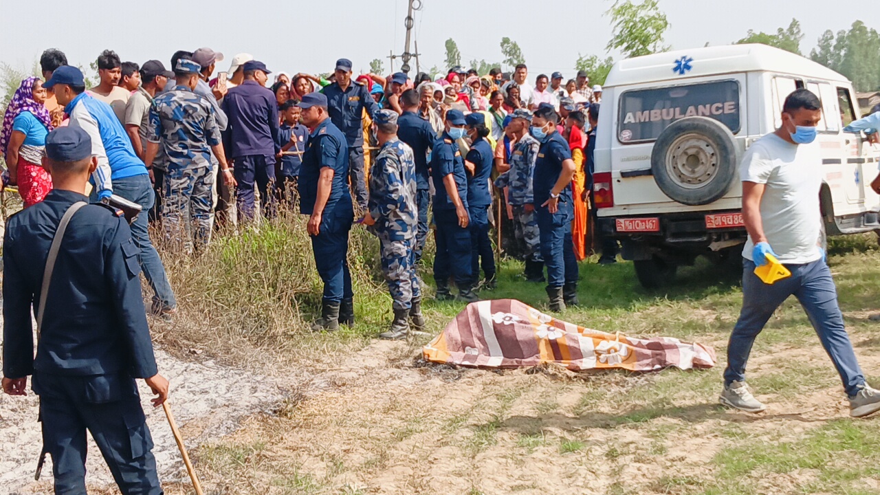 मोटरसाइकल सहित जलेको अवस्थामा मृत फेला परेका रानाको शव परीक्षणका लागि धनगढी लगियो