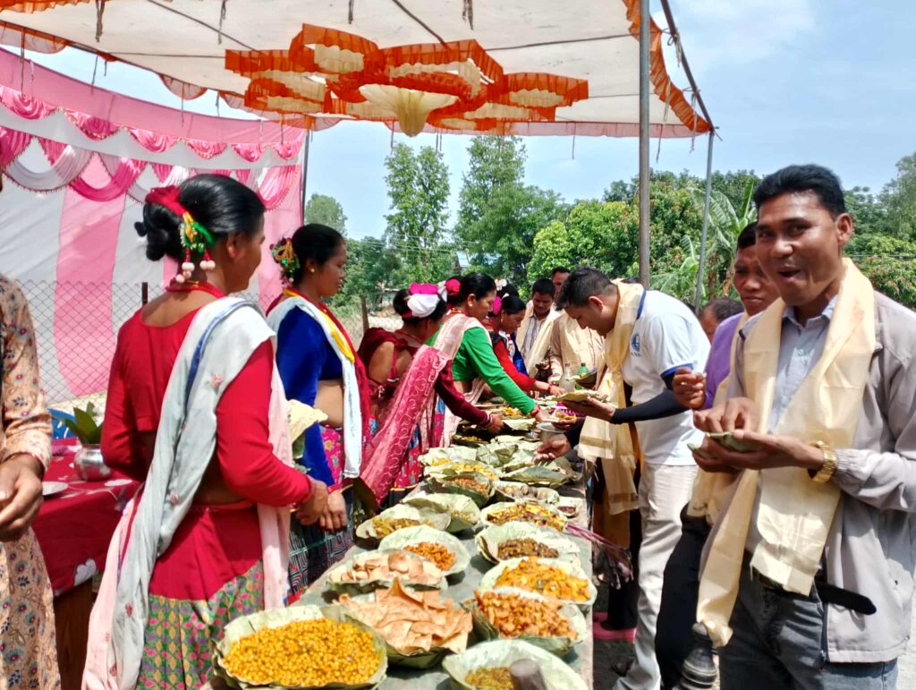 लालझाडी मा आदिवासी जनजाति संघ द्वारा थारु भाषा कला संस्कृतिको संरक्षण प्रर्वद्धन कार्यक्रम सम्पन्न 