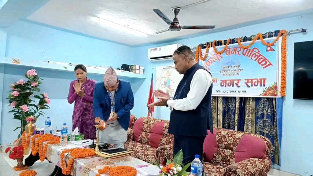 कृष्णपुर मा १ अर्ब १ करोड ११ लाख  ८२ हजार बजेट प्रस्तुत