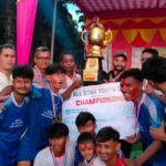बेलडाँडी फुटबल प्रतियोगिताको उपाधी झिलमिला युवा समाज लाई 