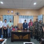 सुदूरपश्चिम प्रदेश प्रमुख र पृतनापतिबिच भेटवार्ता