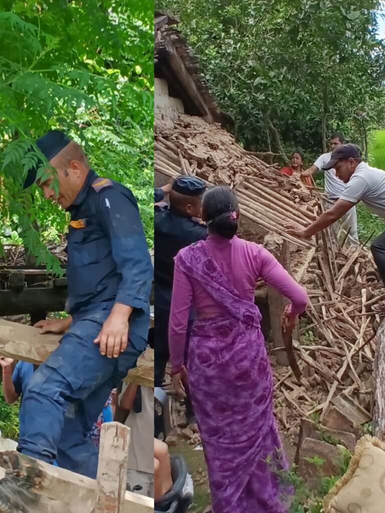 कृष्णपुर मा काल सँगै सुत्छन् छाउगोठमा महिला