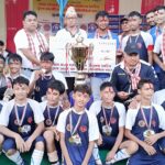 कृष्णपुर -: प्रथम कञ्चनजंगा यु-१७ फुटबल प्रतियोगिता २०८२ सम्पन्न, उपाधि कञ्चनजंगा मा.वि. गुलरिया लाई 