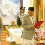 नवनियुक्त प्रधानमन्त्री सुशीला कार्कीले गरे शपथग्रहण