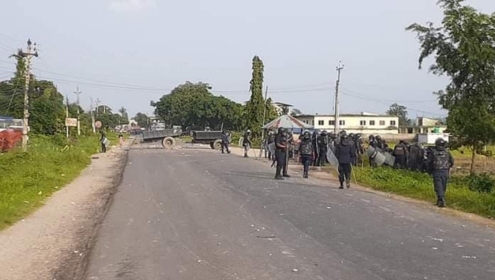 कैलालीमा आजपनि कफ्र्यू जारी, गौरीफन्टा नाका बन्द