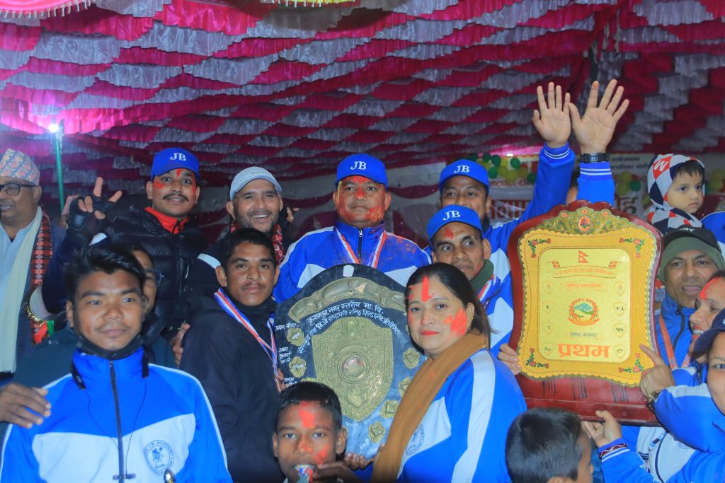 कृष्णपुर मा नगरस्तरीय १६औँ राष्ट्रपति रनिङ शिल्ड २०८२ सम्पन्न, जे.वि. एकेडेमी प्रथम