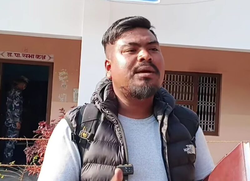 कञ्चनपुर क्षेत्र नं १ मा अनिल रानाको स्वतन्त्र उम्मेदवारी दर्ता