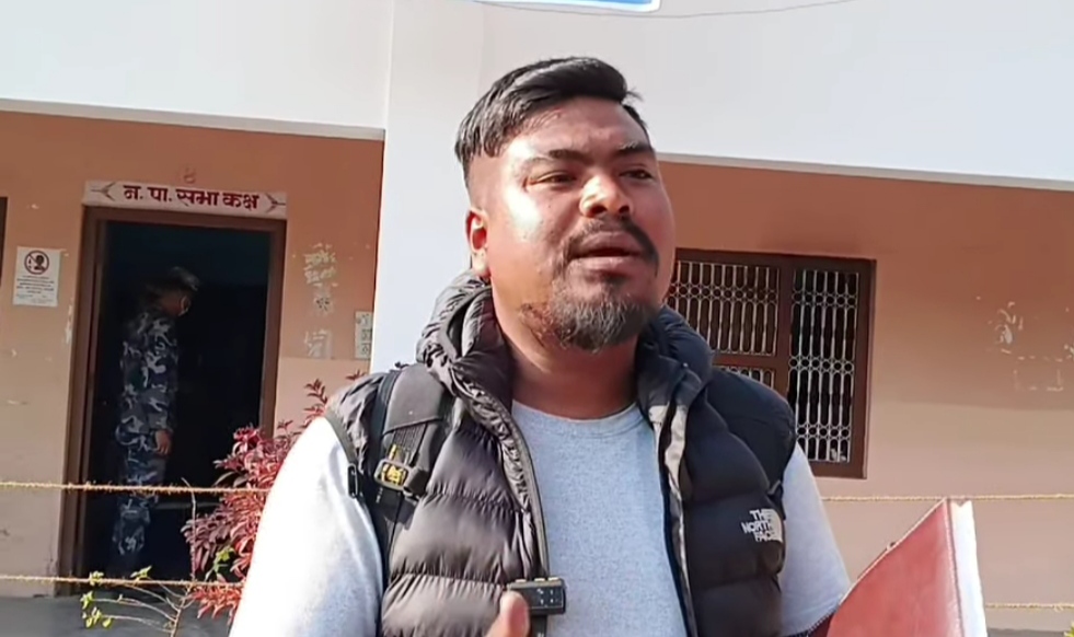 कञ्चनपुर क्षेत्र नं १ मा अनिल रानाको स्वतन्त्र उम्मेदवारी दर्ता