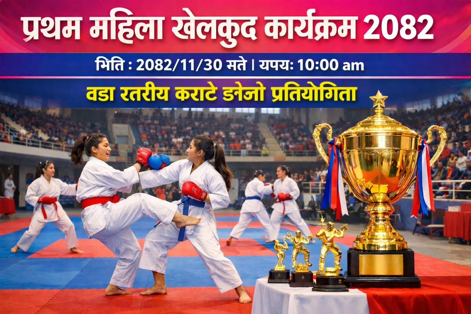 लालझाडी गाउँपालिकामा प्रथम महिला खेलकुद प्रतियोगिता हुने