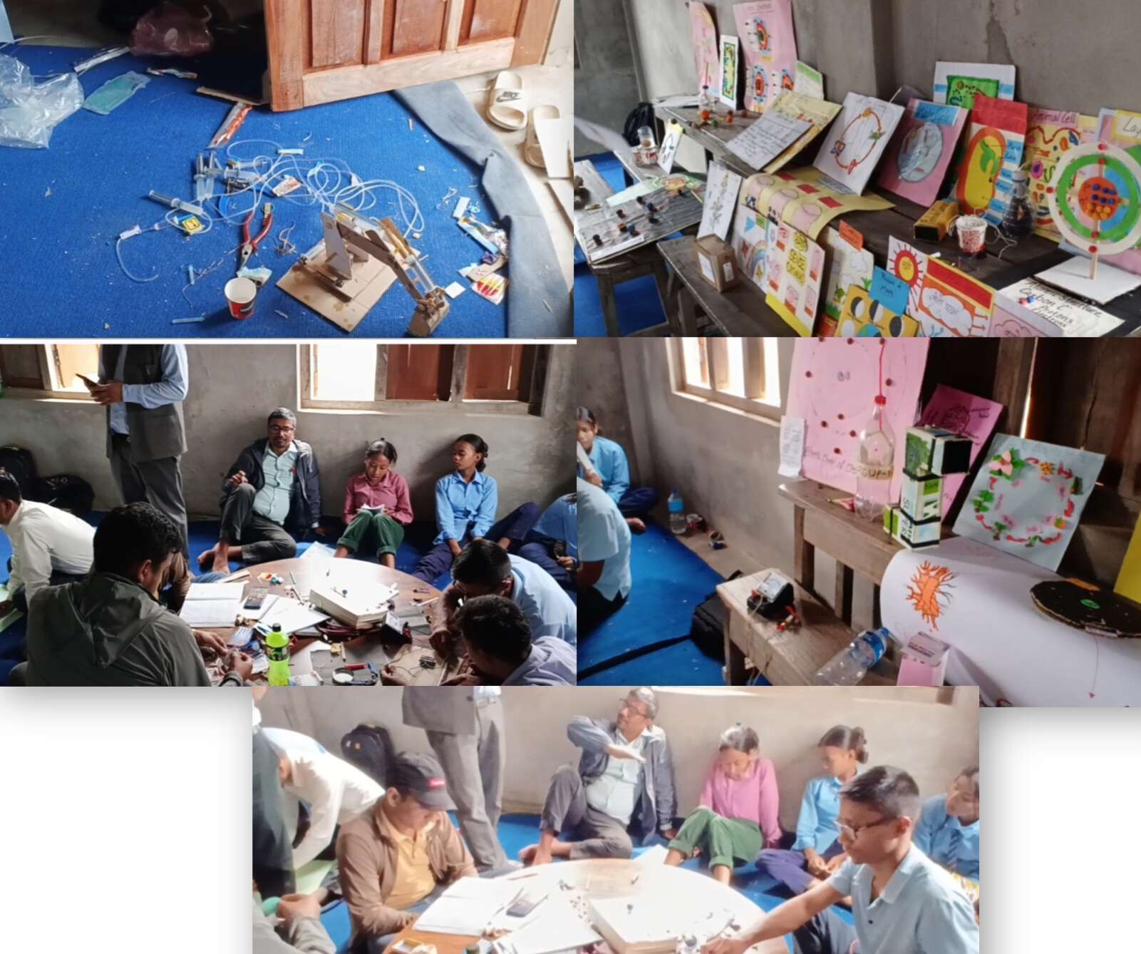 लालझाडी मा विज्ञान सामग्री निर्माण कार्यशैली तथा प्रदर्शनी कार्यक्रम सम्पन्न