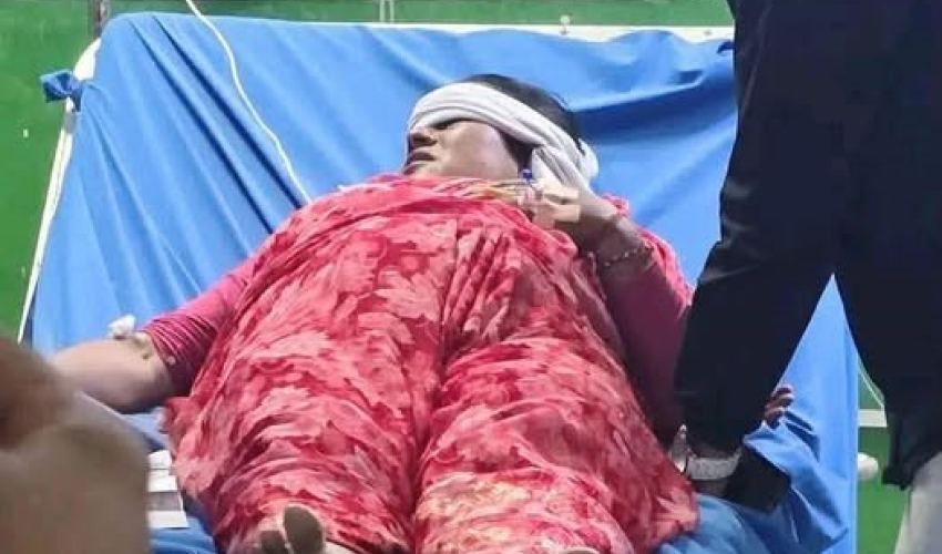 ज्यान मुद्दामा पक्राउ परेकी उपाध्यक्ष शान्ति नाथ अस्पताल भर्ना