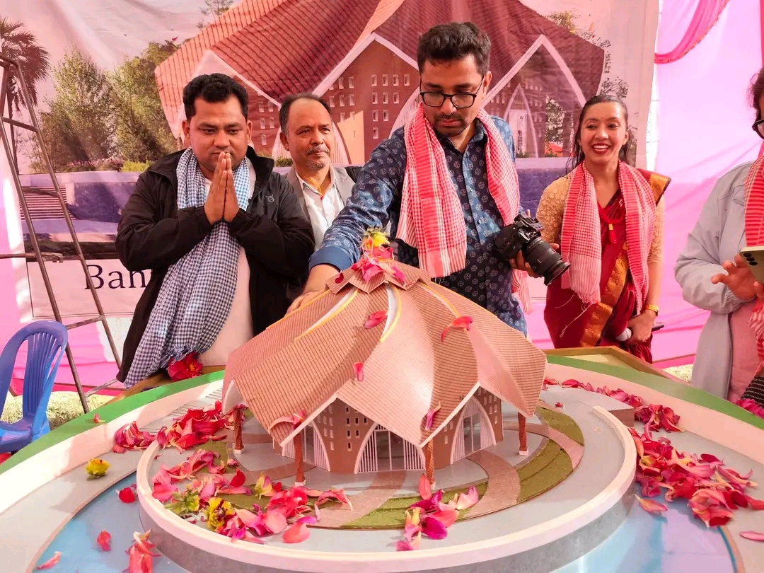 लालझाडी मा निर्माण हुने बहाई मन्दिरको डिजाइन अनावरण