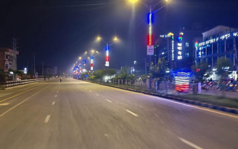 अत्यधिक गर्मी र विद्युत लोड बढेपछि धनगढीमा राति १० बजेपछि सडक बत्ती बन्द गरिने