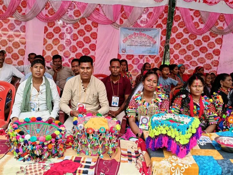 लालझाडी–३ मा वडा स्तरीय तिज मिलन कार्यक्रम सम्पन्न