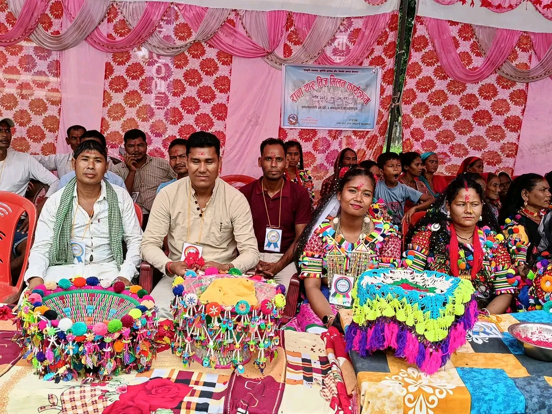 लालझाडी–३ मा वडा स्तरीय तिज मिलन कार्यक्रम सम्पन्न