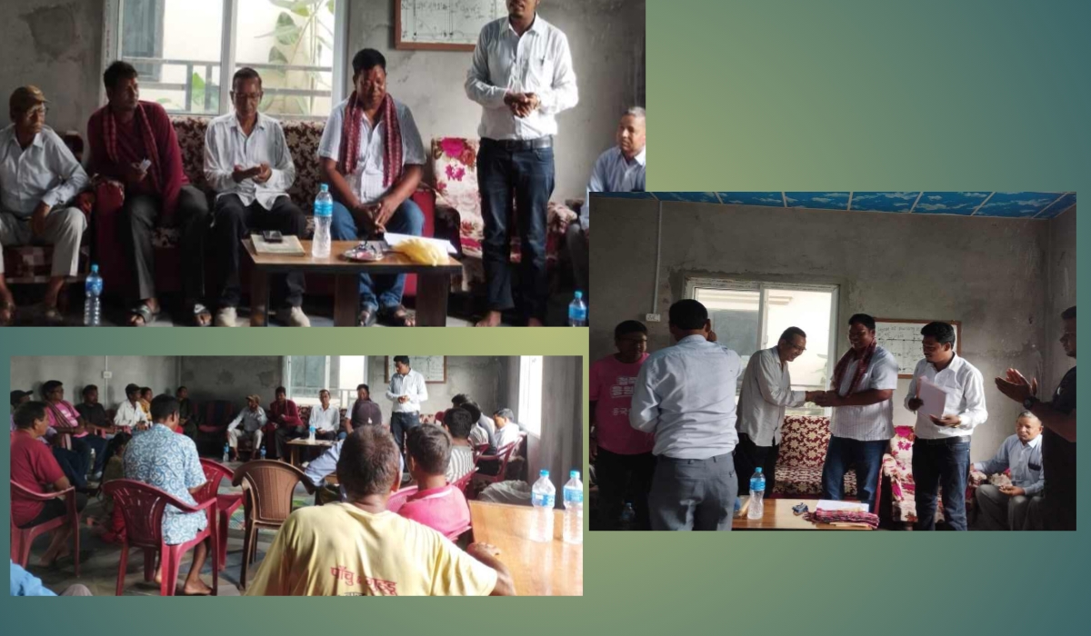 भीमदत्त नगर बरघर भलमन्सा समितिमा रामबहादुर चौधरी चयन