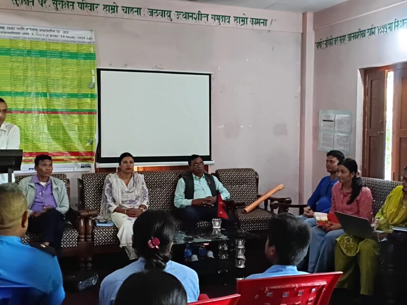 लालझाडीमा बालिका तथा समावेशी शिक्षा सञ्जाल र परियोजना सल्लाहकार समितिको बैठक सम्पन्न