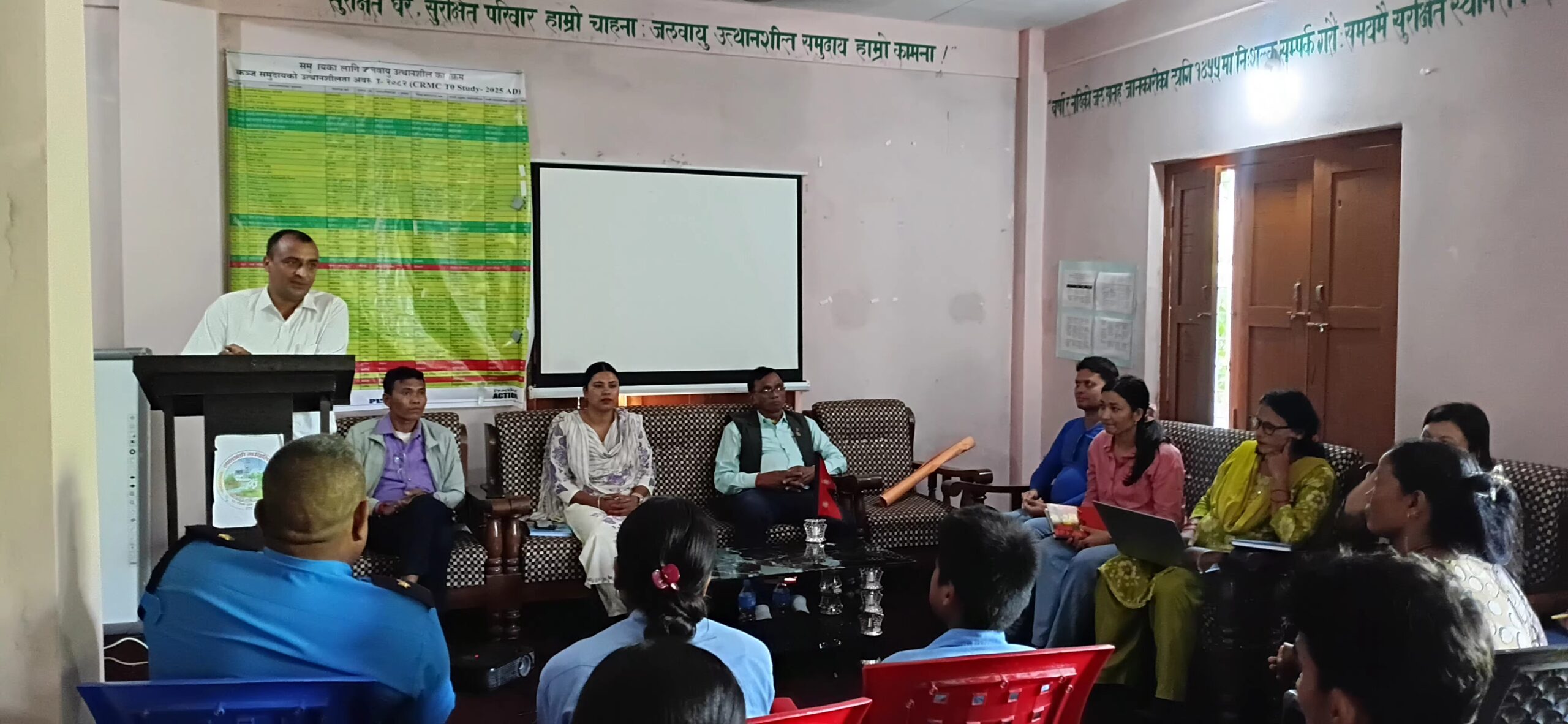 लालझाडीमा बालिका तथा समावेशी शिक्षा सञ्जाल र परियोजना सल्लाहकार समितिको बैठक सम्पन्न