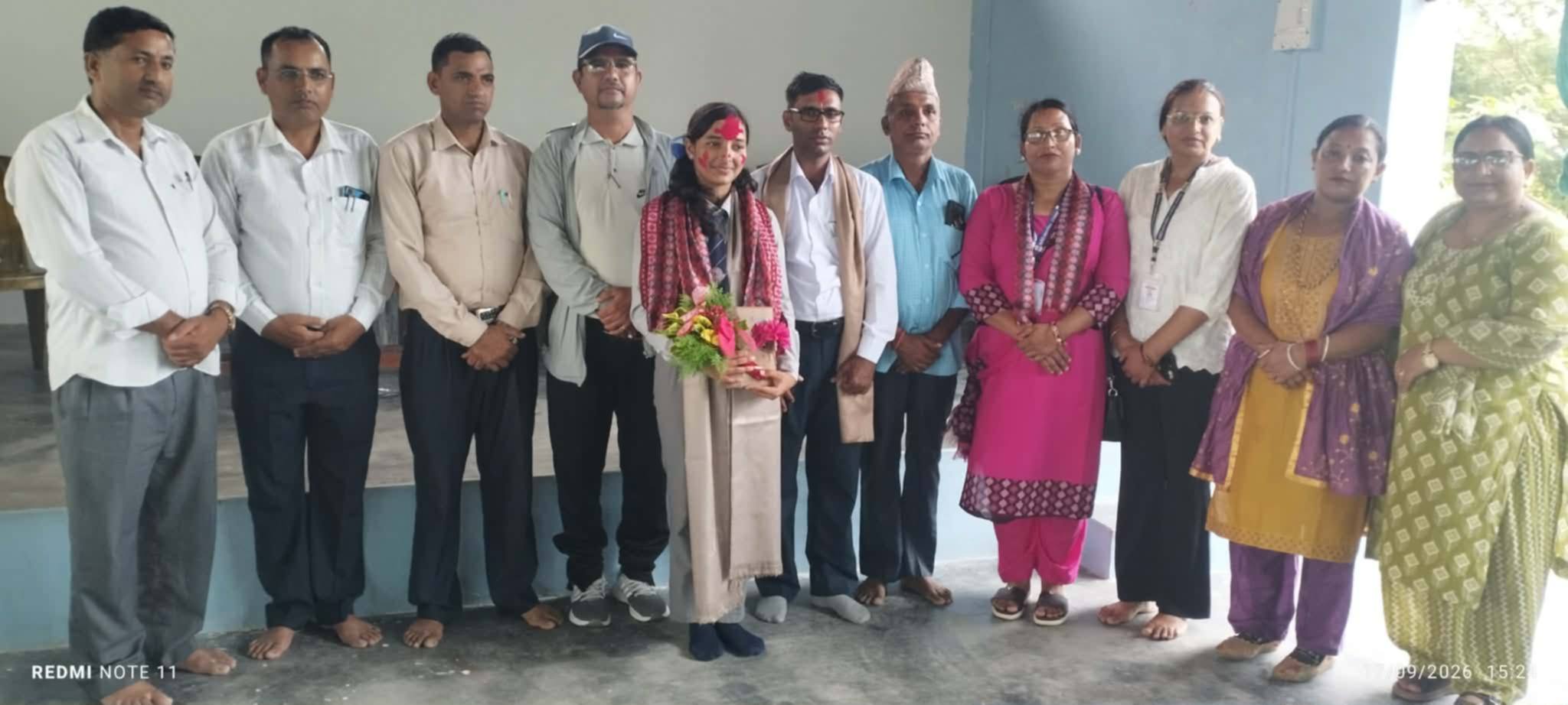 बेलौरी उग्रताराकी छात्रा स्वर्णीमा संयुक्त राष्ट्रसंघकोे महासभामा सहभागि हुदै 