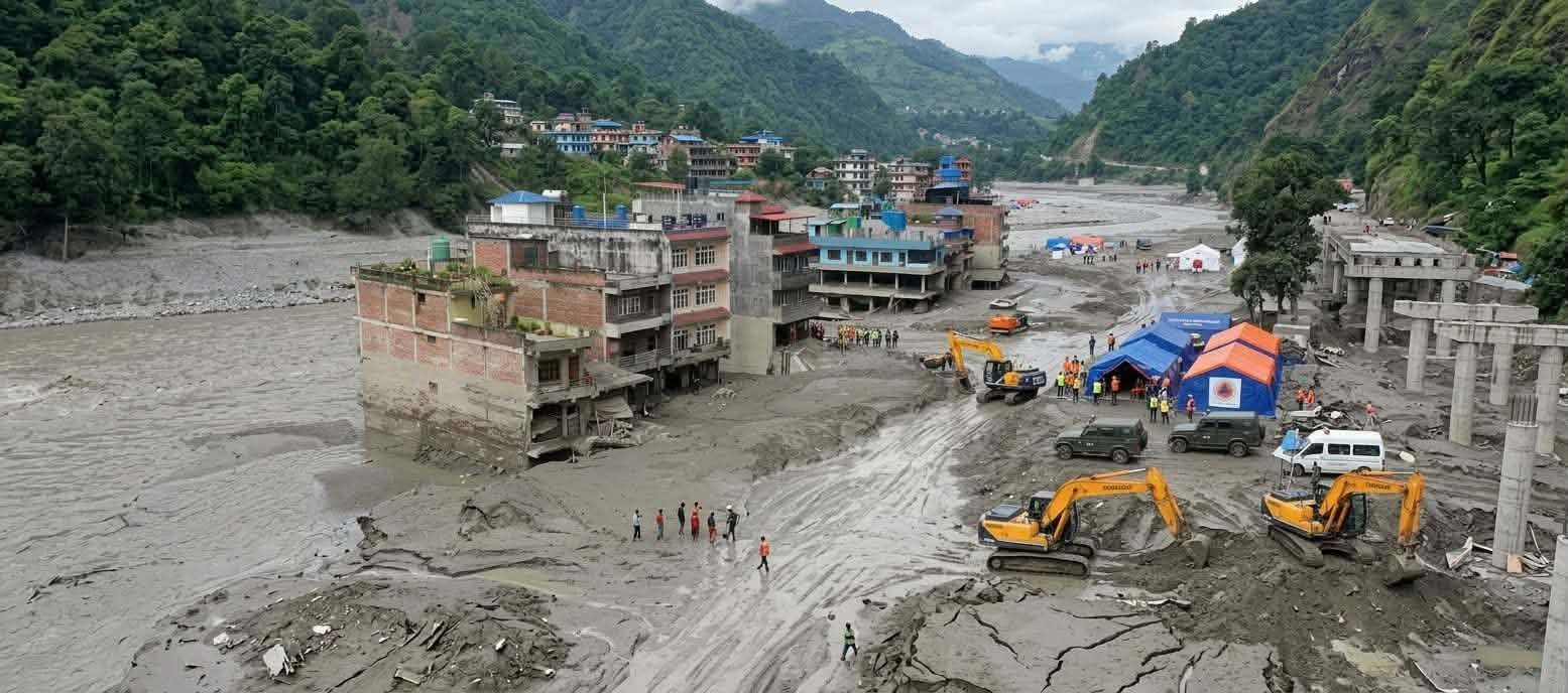 भोटेकोशी बाढी : प्रकृतिको जवाफ र जलवायु संकट