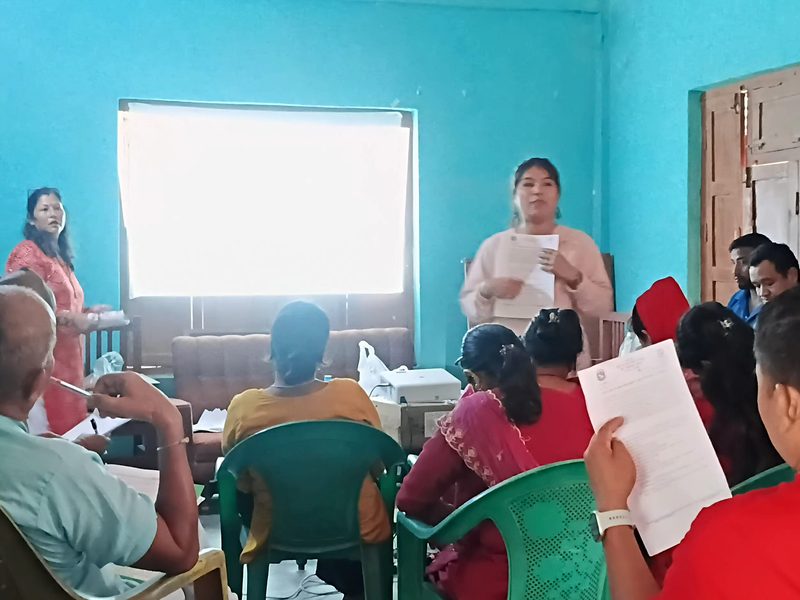 पुनर्वास–१० मा कार्बन लाभ बाँडफाँड तथा लगानीसम्बन्धी प्रशिक्षण सम्पन्न
